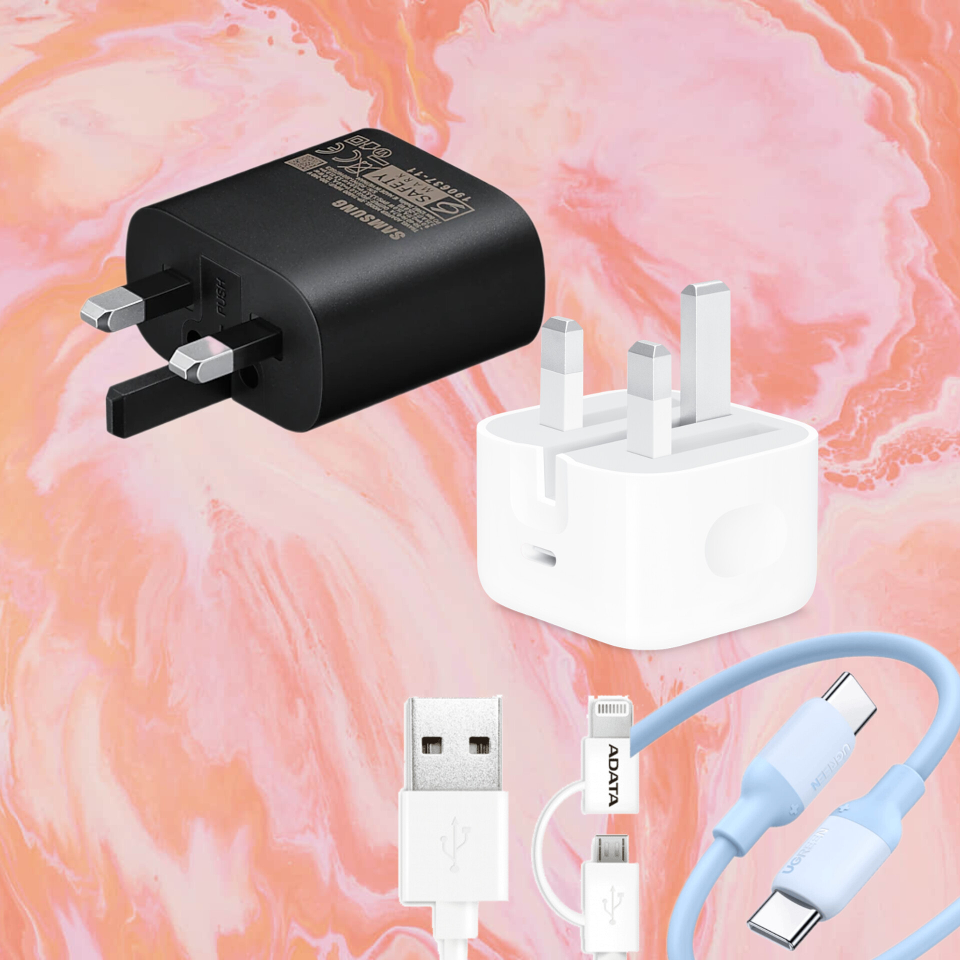 کلگی و کابل شارژ