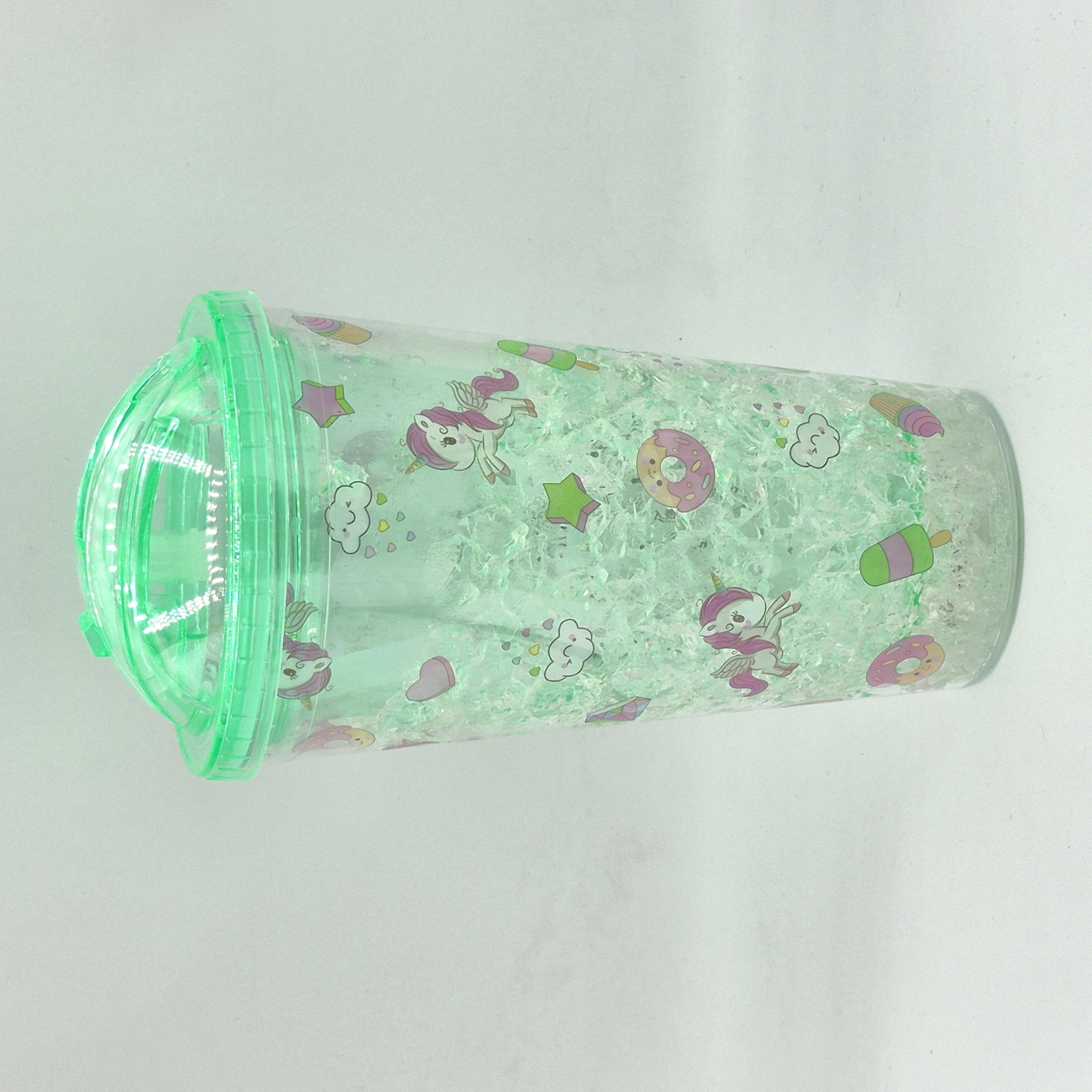 لیوان اسموتی پونی چراغ دار