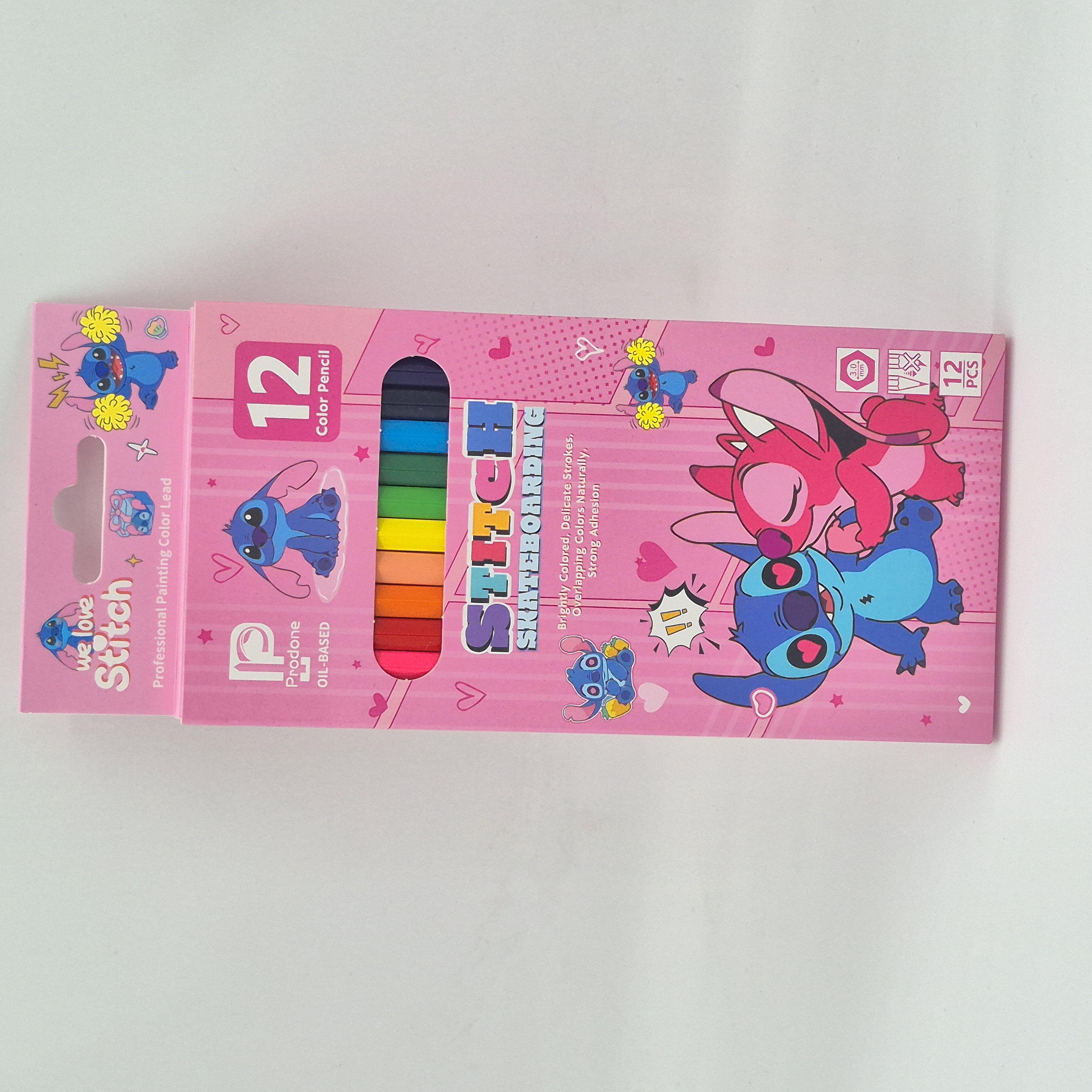 مداد رنگی ۱۲ رنگ آنجل