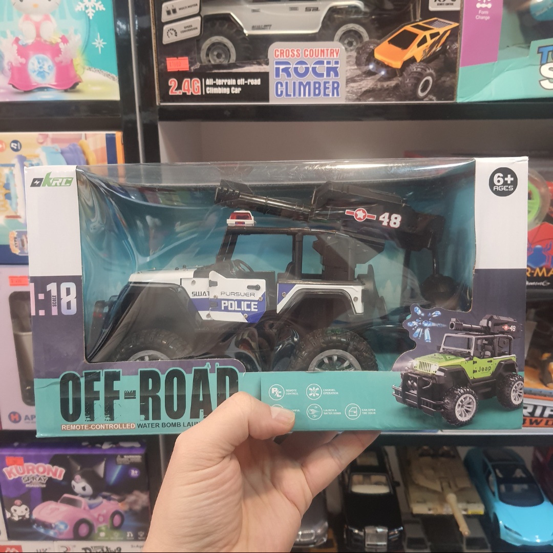 ماشین کنترلی جیپ پلیس تیر انداز