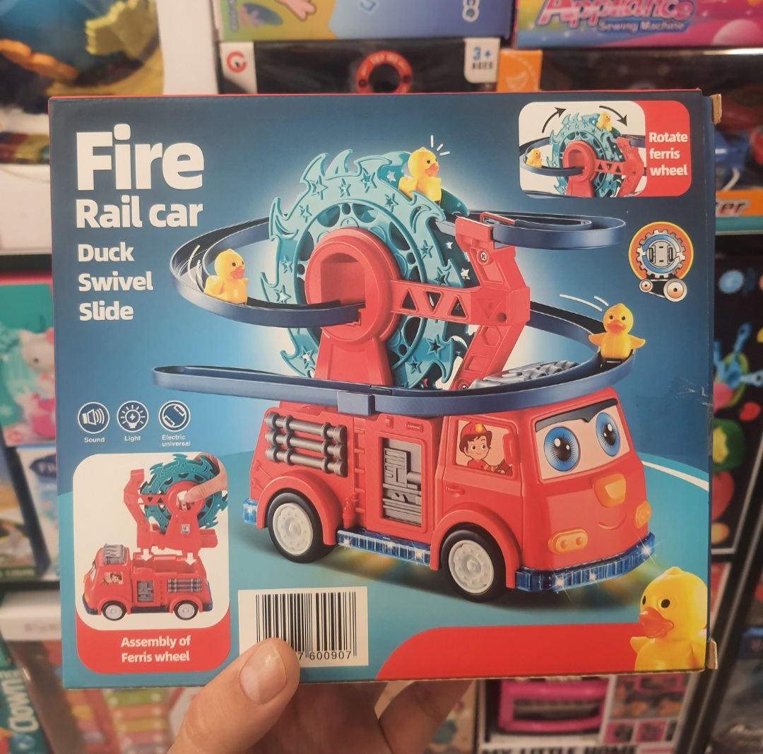 ماشین اتش نشانی با سرسره اردک