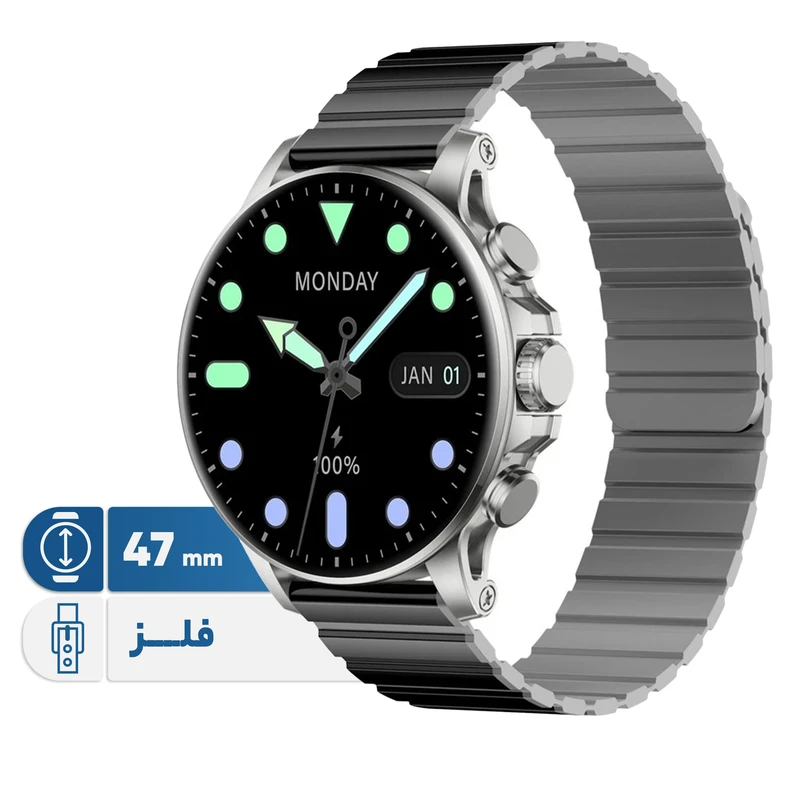 ساعت هوشمند گلوریمی مدل m2 max ltd همراه با گارانتی